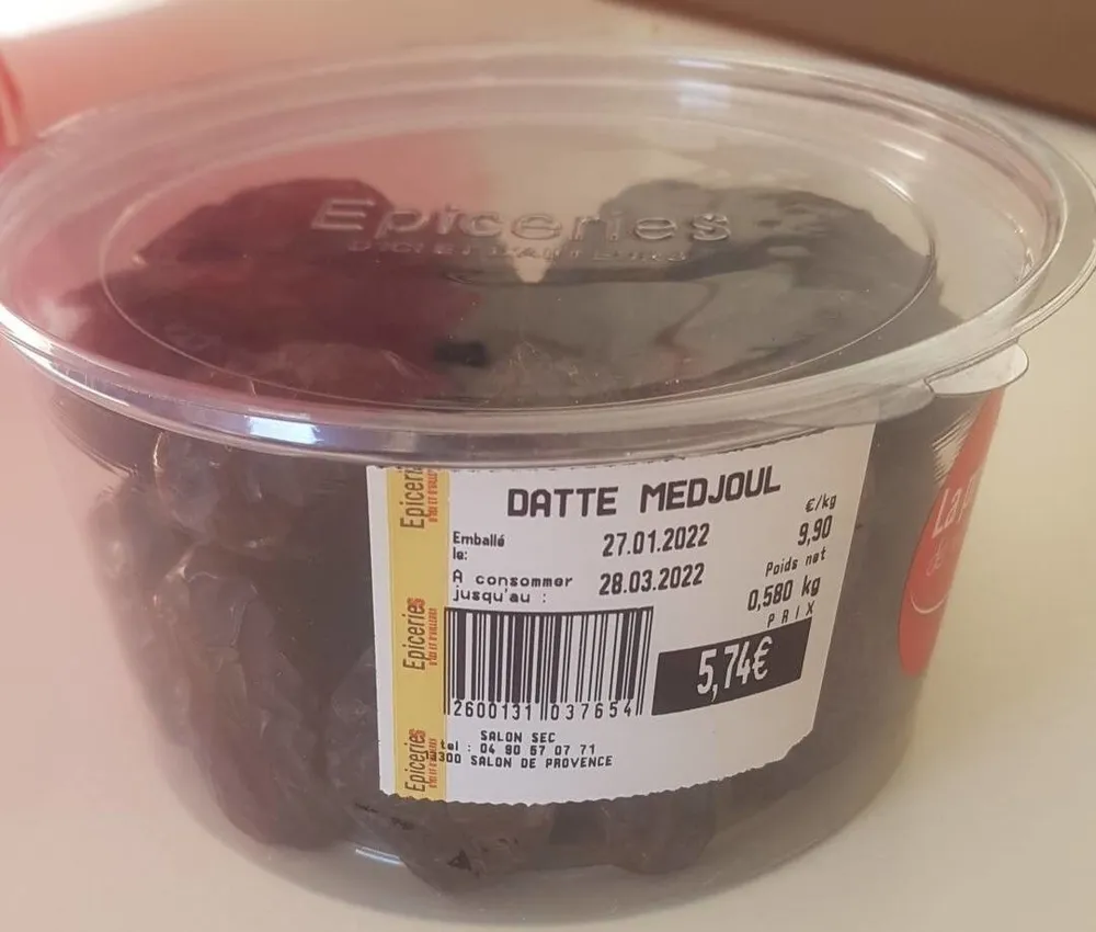 Dattes de medjoul