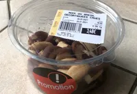 Noix du Brésil décortiquées crues