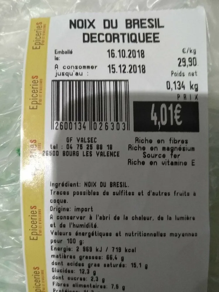 Noix du Brésil
