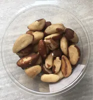 Noix du bresil decortiquées crues