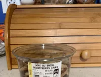 Noix du Brasil décortiquée crues