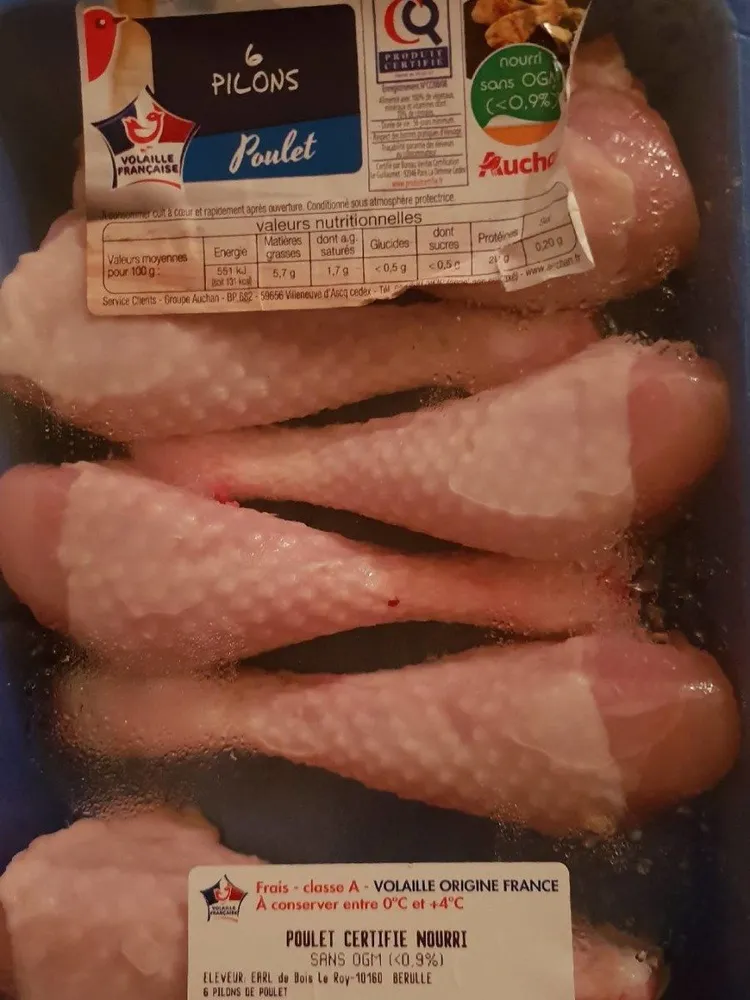 Pilons de poulet