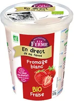 Fromage frais à la Fraise
