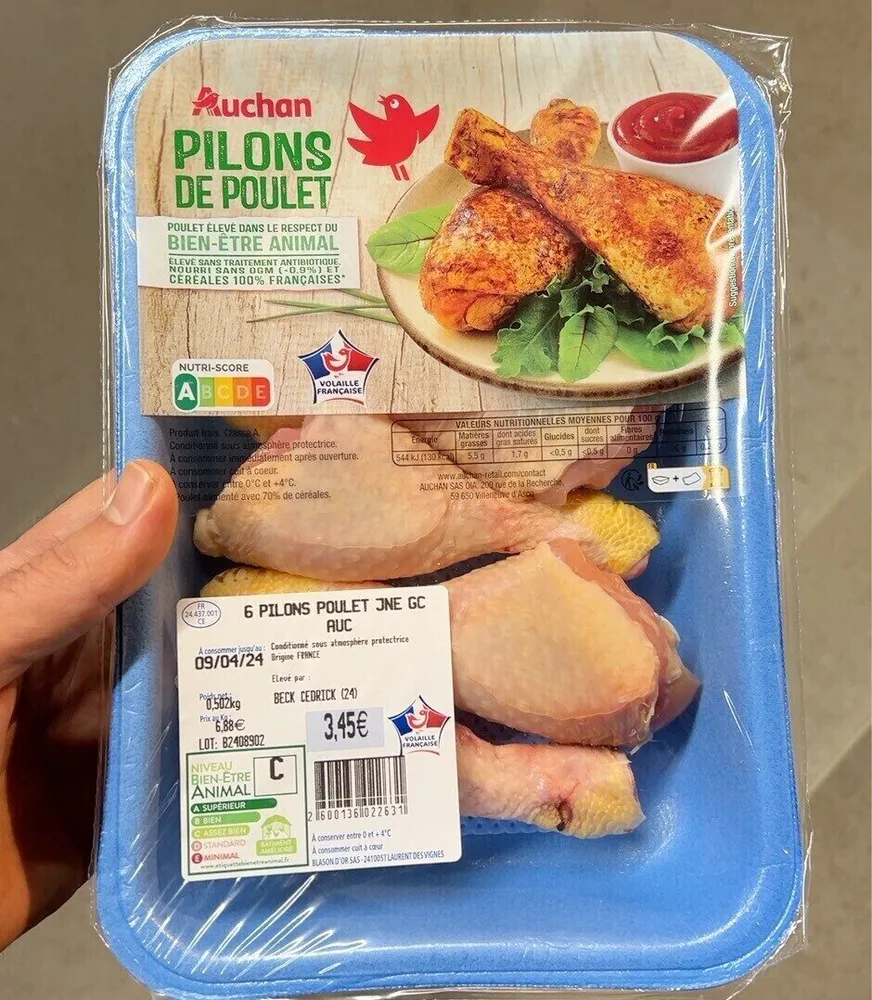 Pilons de poulet