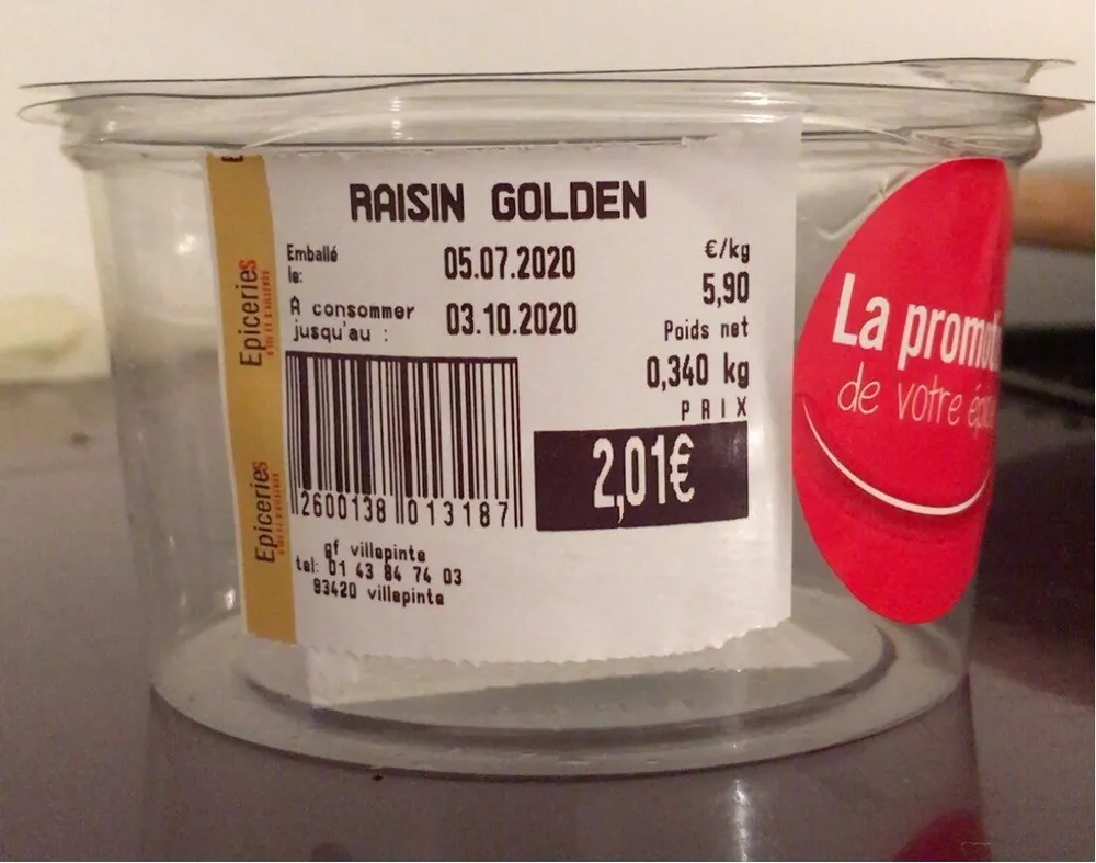 Raisin Golden