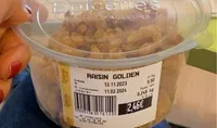Raisin golden