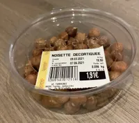 Noisette décortiquée
