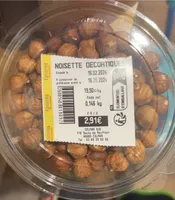 noisette decortiquee