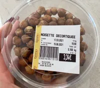 Noisette decortiquée