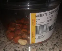 Noisette décortiquée