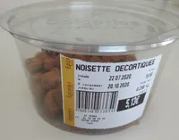 Noisette decortiquée
