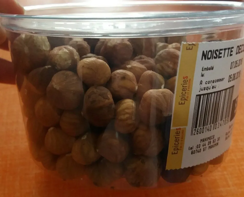 Noisette décortiquée