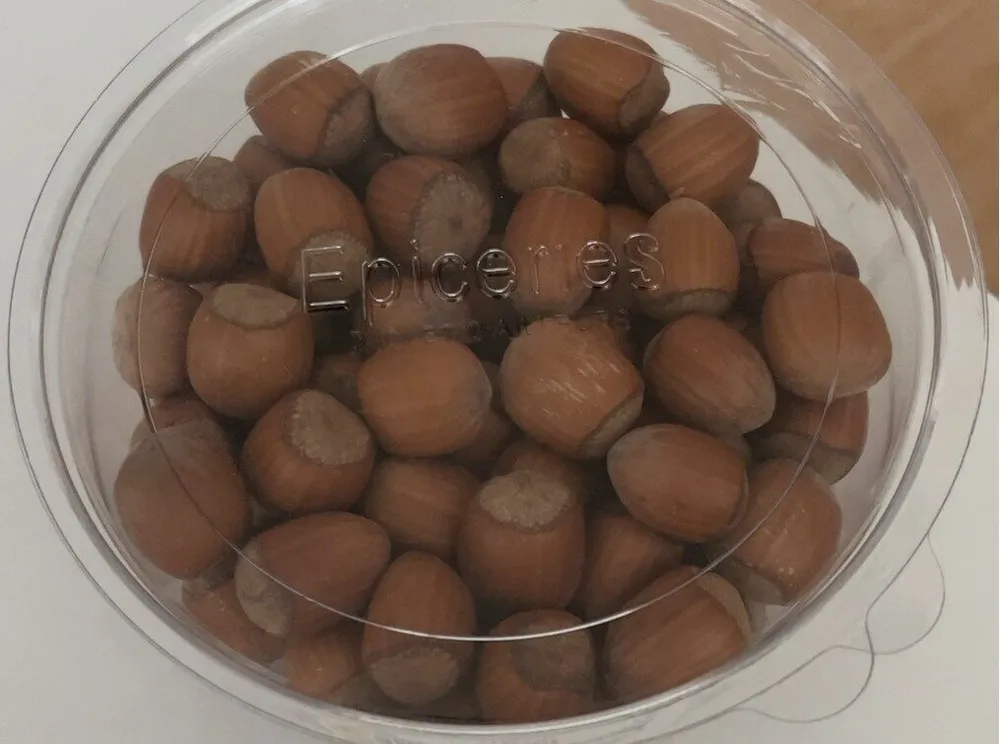 Noisette en coque