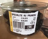 Spécialité au Pruneau