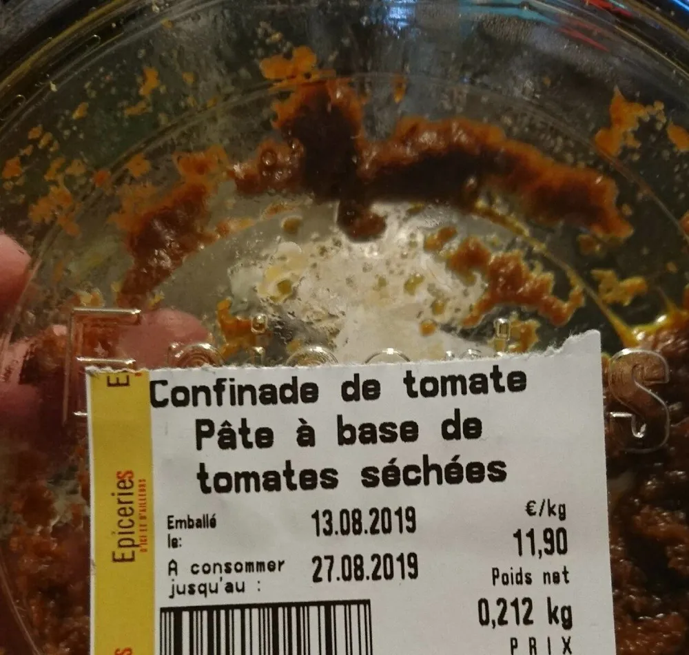 Confinade de tomate