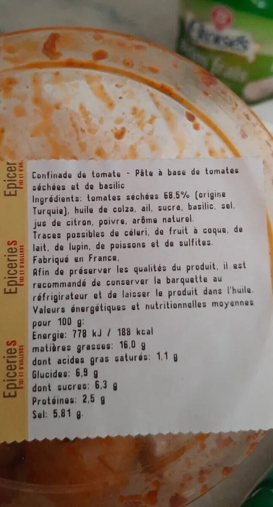 Confiance de tomates