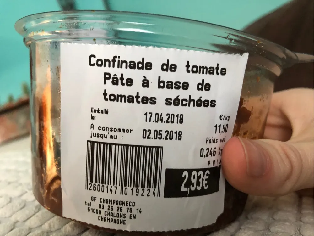 Confinade de tomates
