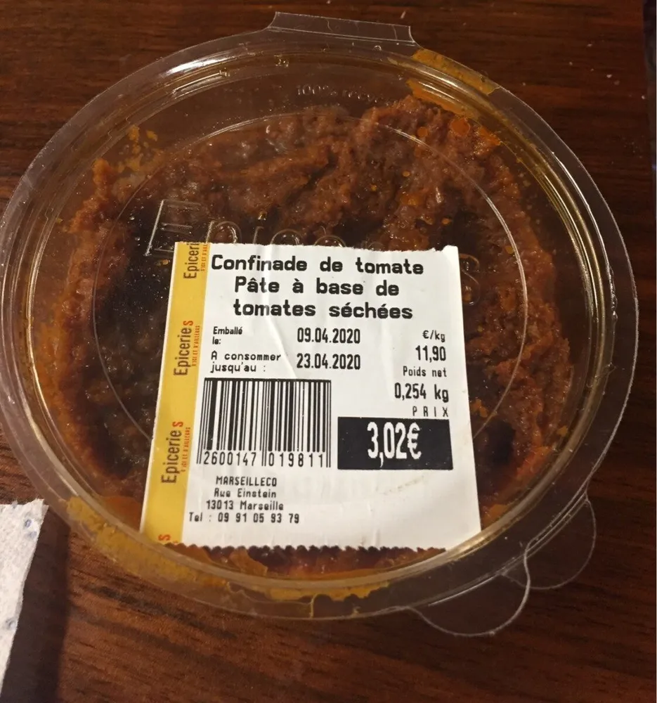Confinade de tomate