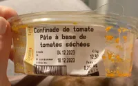 Confinade de tomates sechées