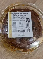 Confiance de tomate pate à base de tomate sechees