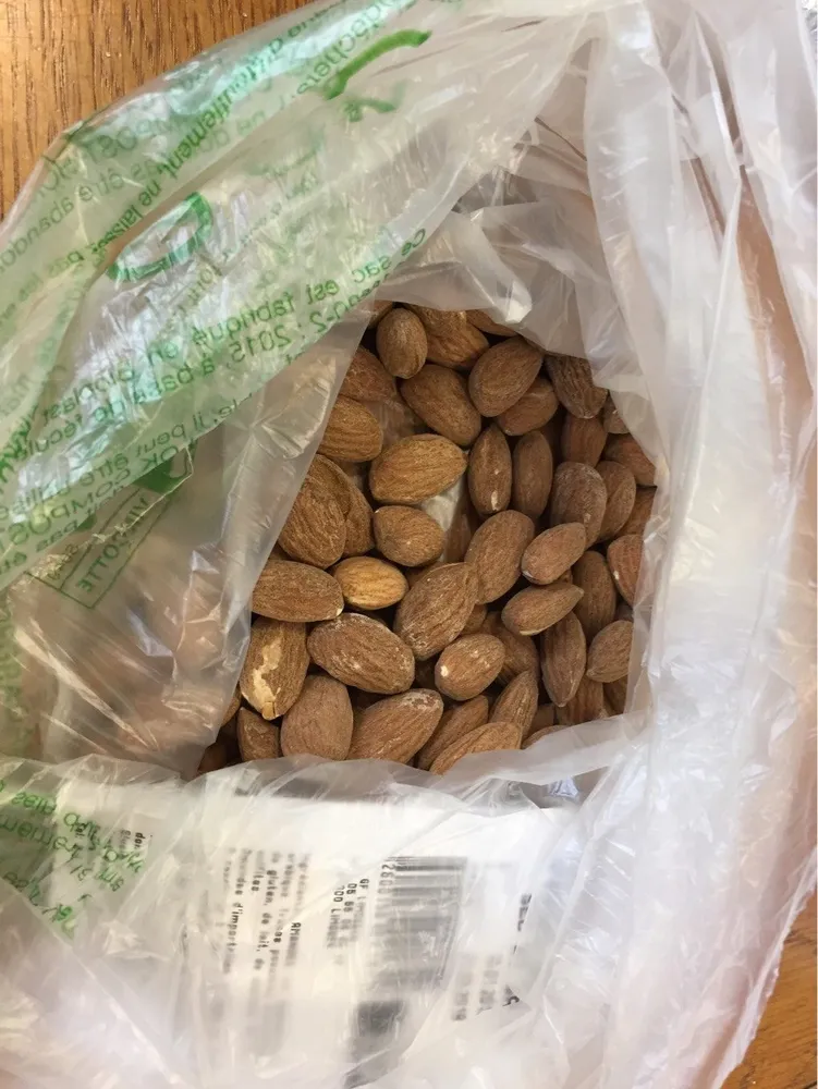 Amandes grillees sec et salees