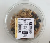 Mélange olives et noix