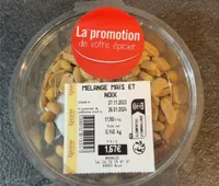 Mélange Maïs et noix