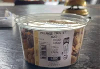 Mélange maïs et noix