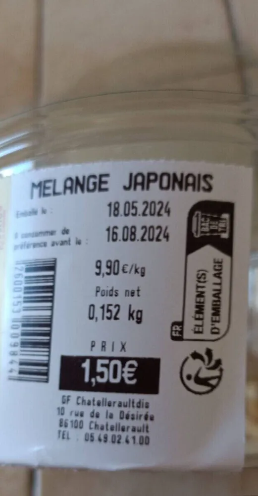 Mélange japonais