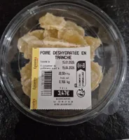 Poire déshydratée