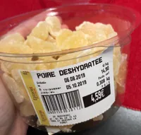 Poire deshydratée
