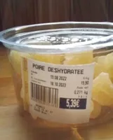 Poire déshydratée