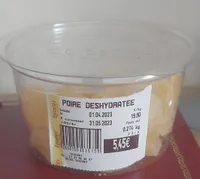 Poire déshydraté