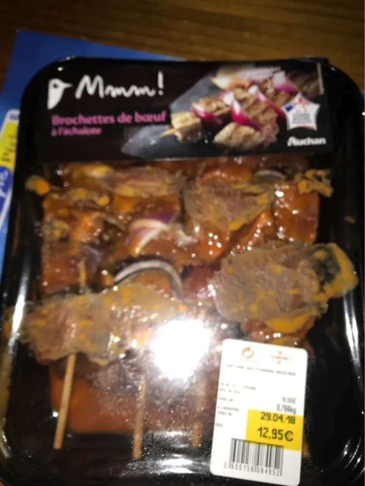 Brochette de boeuf