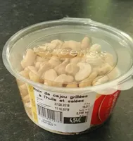 Noix de cajou grillées à l'huile et salées
