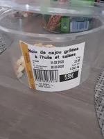 Noix de cajou grillées à l huile salées