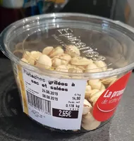 Pistaches grillés a sec et salées