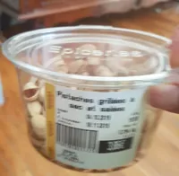 pistaches grillées et salées