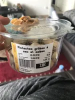 Pistaches grillees à sec et salees