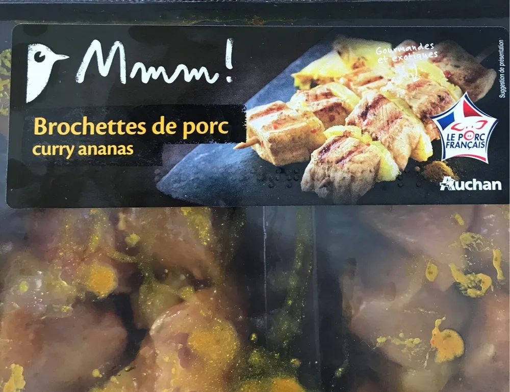 Brochette porc