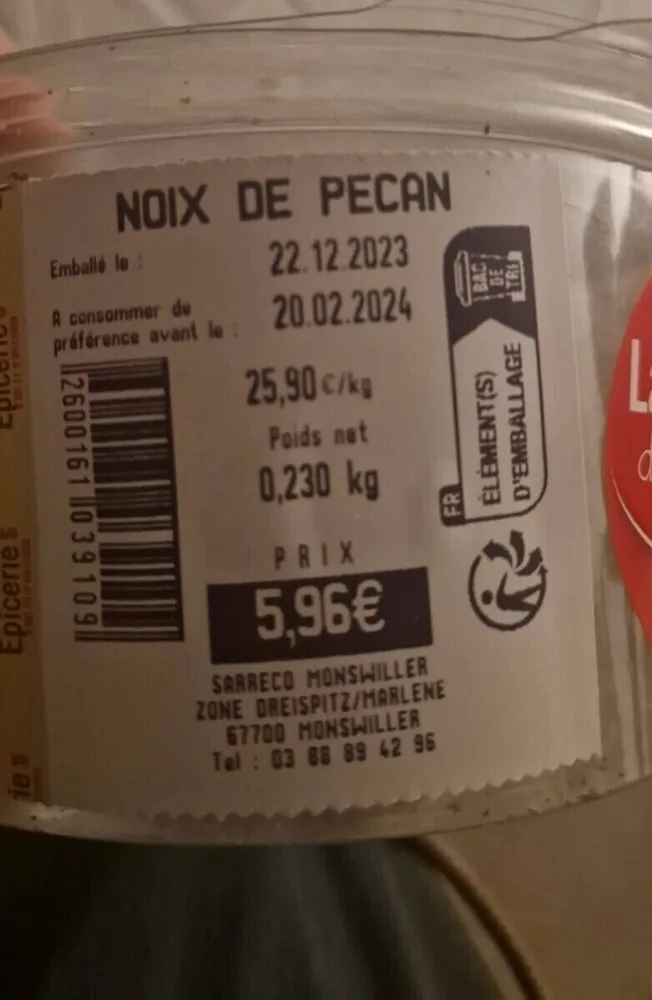 Noix de pecan