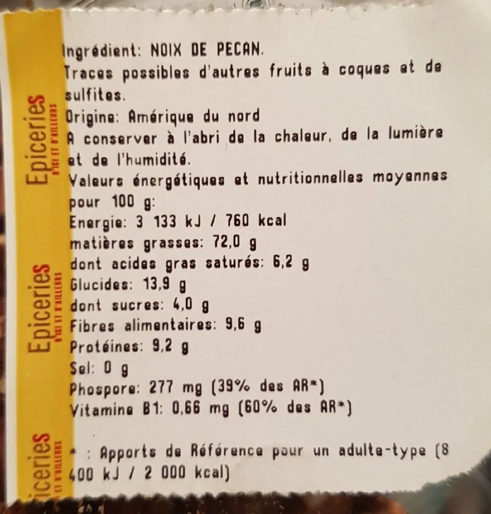 Noix de pécan