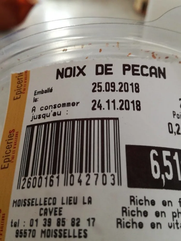 Noix de pecan