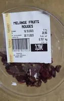 Mélange fruits rouges