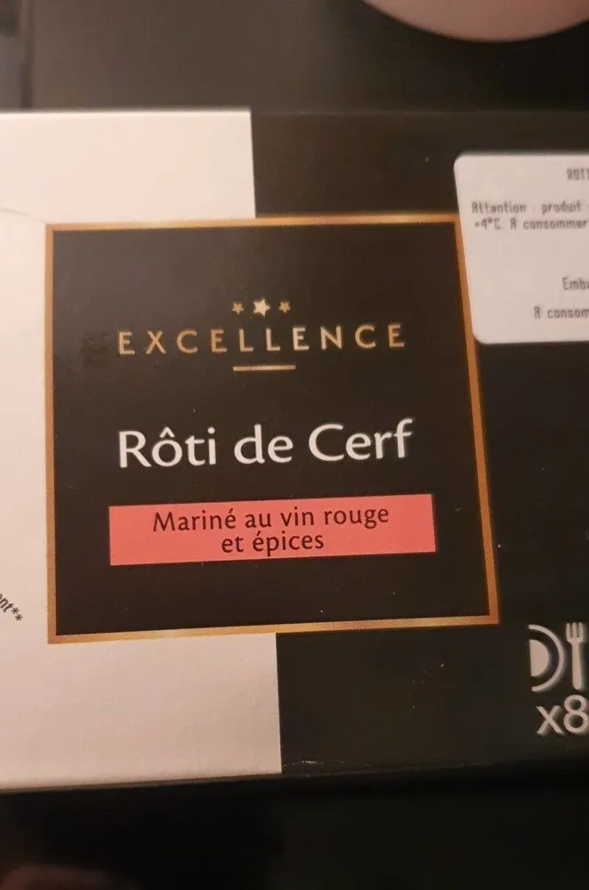 Rôti  de cerf