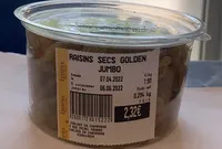 Raisins secs golden jumbo
