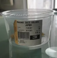 Raisins sec Golden Jumbo