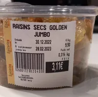 Raisins secs
