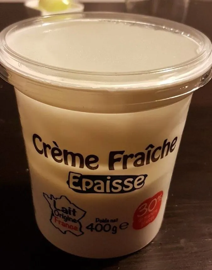 Crème fraîche épaisse.