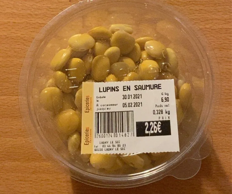 Lupins en Saumure